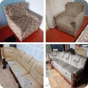 Перетяжка м'яких меблів.